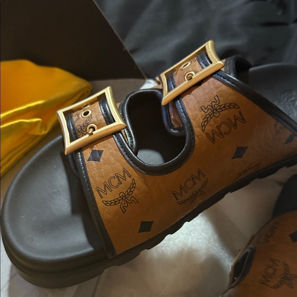 MCM Sandals/Slides